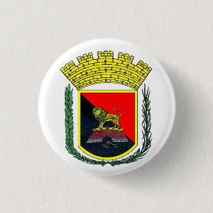 Badge Rond 2,50 Cm Armoiries de Ponce, Porto Rico