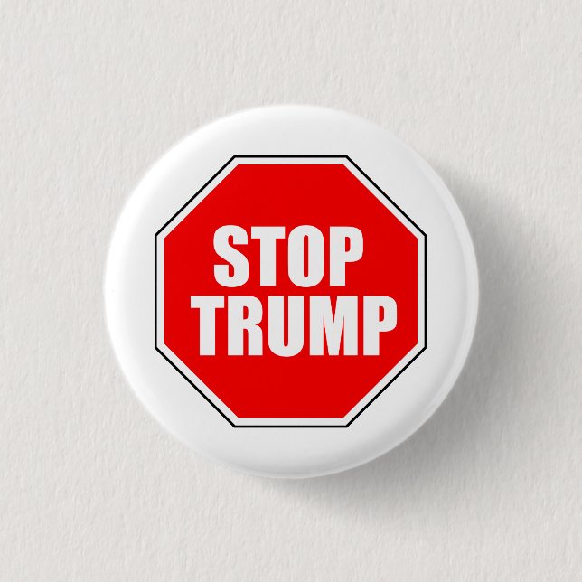 Badge Rond 2,50 Cm "ARRÊTEZ L'ATOUT" 1,25 pouces (Devant)