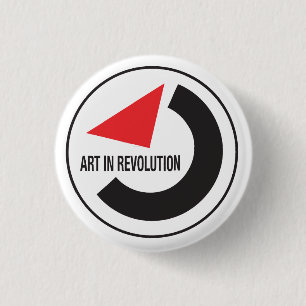 Badge Rond 2,50 Cm Art dans révolution