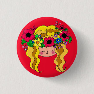 Badge Rond 2,50 Cm Art populaire d'Ukrainien d'Ivana Kupala