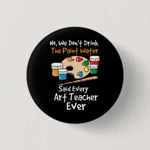 Badge Rond 2,50 Cm Art teacher