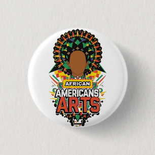 Badge Rond 2,50 Cm Arts africains