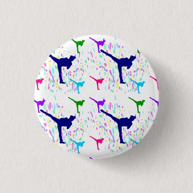 BADGE ROND 2,50 CM ARTS MARTIAUX - JUDO (Devant)