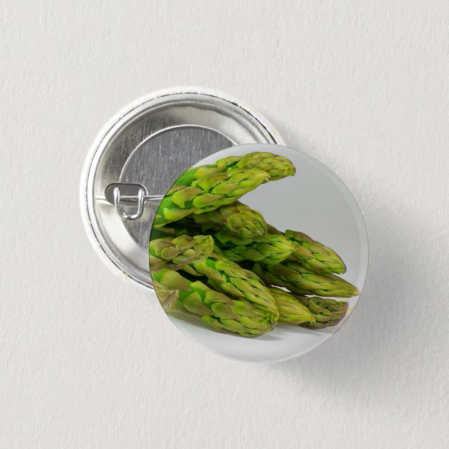 Badge Rond 2,50 Cm Asperges Conseils de vitesse (Devant & derrière)