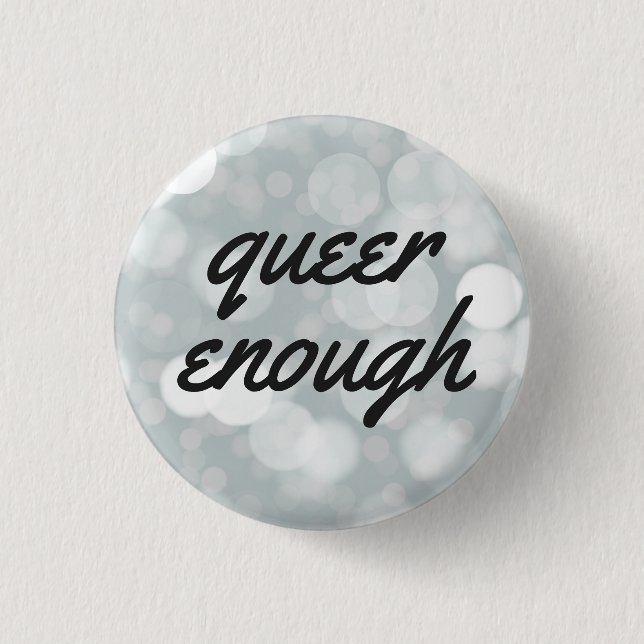 Badge Rond 2,50 Cm Assez gay (Devant)