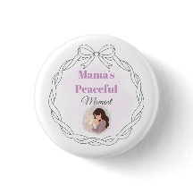 Assiette en papier pour Baby Shower "Le moment pai
