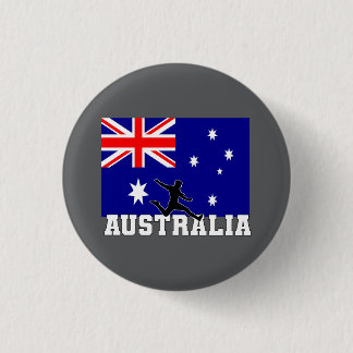 Badge Rond 2,50 Cm Australia Football Soccer Australia National Team