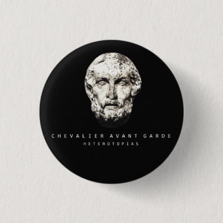 Badge Rond 2,50 Cm Avant-garde "Homer de chevalier + Pin de titre
