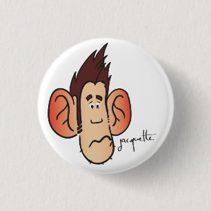 Badge Rond 2,50 Cm avatar jacquette flagada