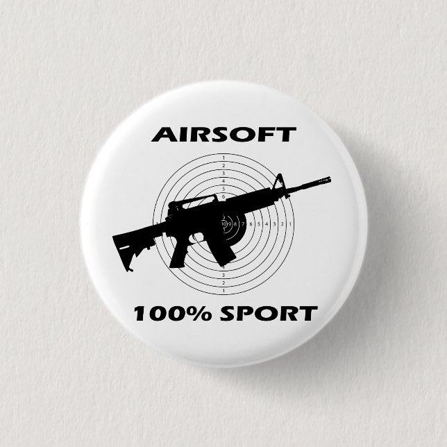 BADGE ROND 2,50 CM AVION (Devant)
