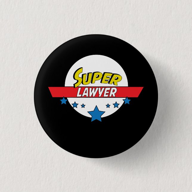 Badge Rond 2,50 Cm Avocat superbe, #lawyer (Devant)