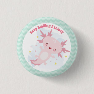 Badge Rond 2,50 Cm Axolotl