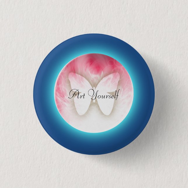 Badge Rond 2,50 Cm Babfly bubbles (Devant)