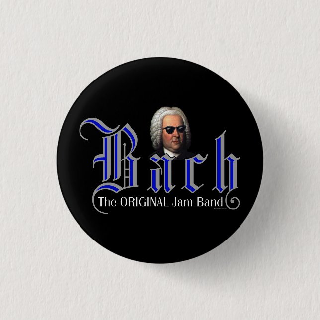Badge Rond 2,50 Cm Bach - TOJB (Devant)