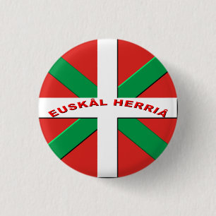 Badge Rond 2,50 Cm bagde drapeau pays basque