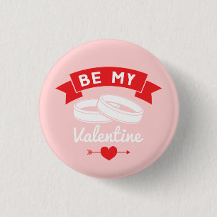 Badge Rond 2,50 Cm Bagues de la Saint-Valentin