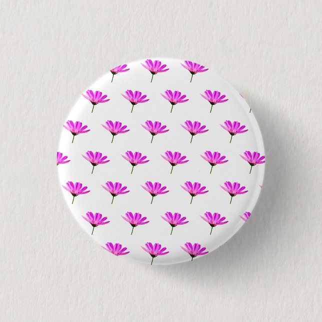 Badge Rond 2,50 Cm Baise rose (Devant)