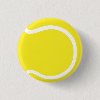 Badge Rond 2,50 Cm Balle de tennis petite, 1 bouton rond de pouce de