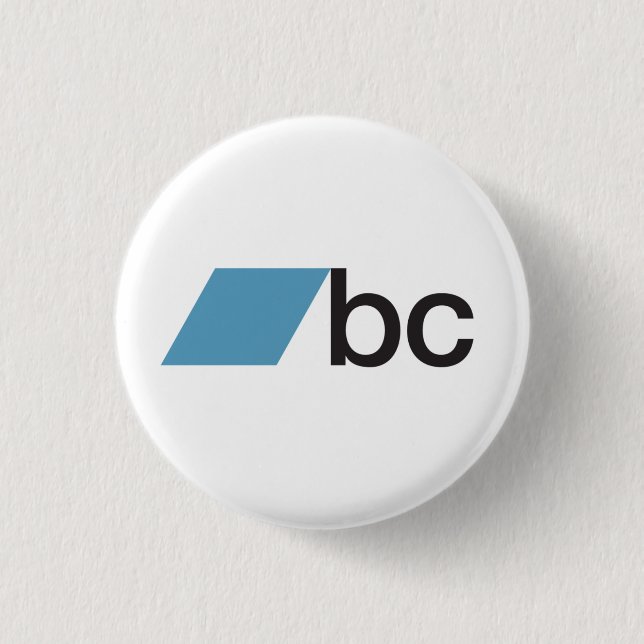 Badge Rond 2,50 Cm Bandcamp : le bouton blanc (Devant)