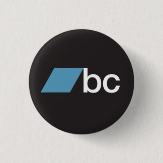 Badge Rond 2,50 Cm Bandcamp : le bouton noir