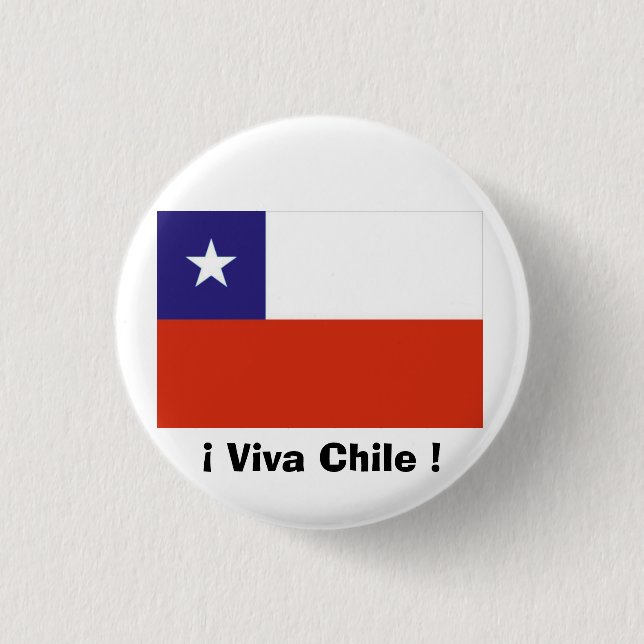 Badge Rond 2,50 Cm Bandera Chili VII (Devant)