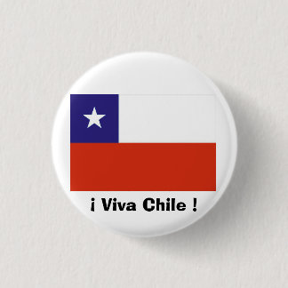 Badge Rond 2,50 Cm Bandera Chili VII