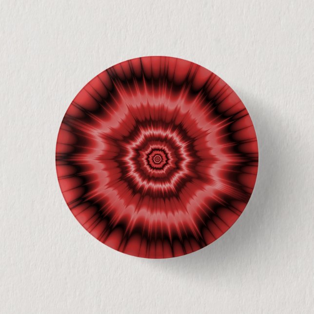 Badge Rond 2,50 Cm Bang! in Red Button (Devant)