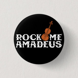 Badge Rond 2,50 Cm Basculez-moi bouton classique de talent de musique