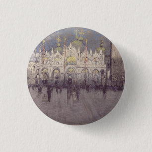 Badge Rond 2,50 Cm Basilique Saint-Marc Architecture Byzantine Art