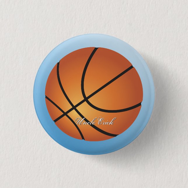 Badge Rond 2,50 Cm Basketball Image budget incroyable spécial (Devant)