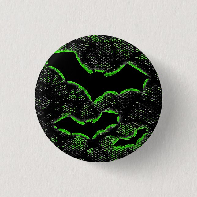 Badge Rond 2,50 Cm Bats de Deathrock (Devant)