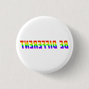 Badge Rond 2,50 Cm Be   LGBTQ+ Pride 