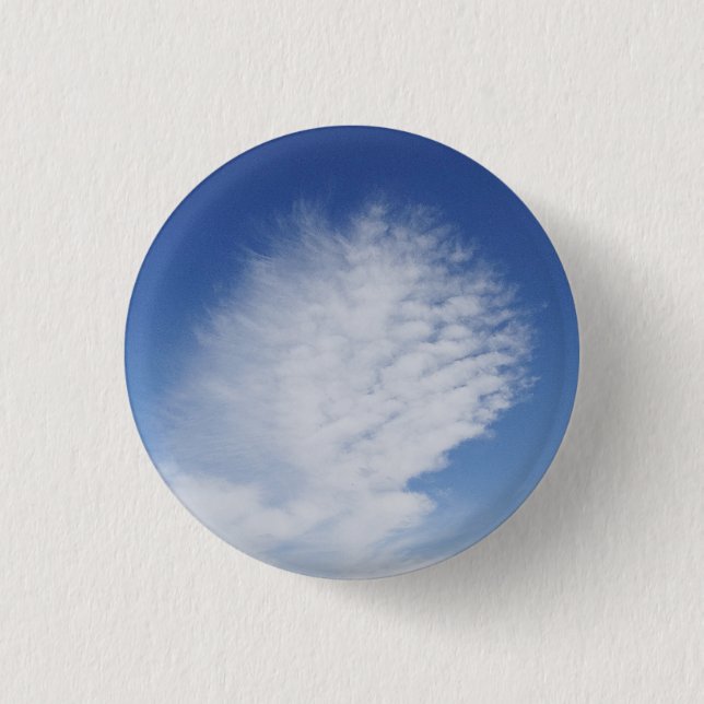 Badge Rond 2,50 Cm Beau nuage (Devant)