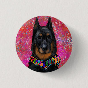 Badge Rond 2,50 Cm Beauceron