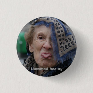 Badge Rond 2,50 Cm Beauté indomptée