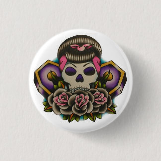 Badge Rond 2,50 Cm beauté morte