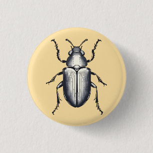 Badge Rond 2,50 Cm Beetle