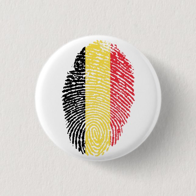 Badge Rond 2,50 Cm Belgian (Devant)