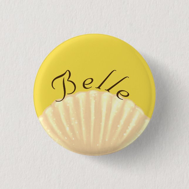 Badge Rond 2,50 Cm Belle (Devant)