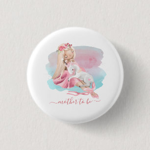 Badge Rond 2,50 Cm Belle Ballerina Mère à être rond bouton