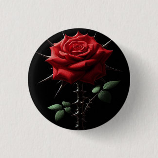 Badge Rond 2,50 Cm Belleza  con espinas