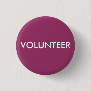 BADGE ROND 2,50 CM BÉNÉVOLE