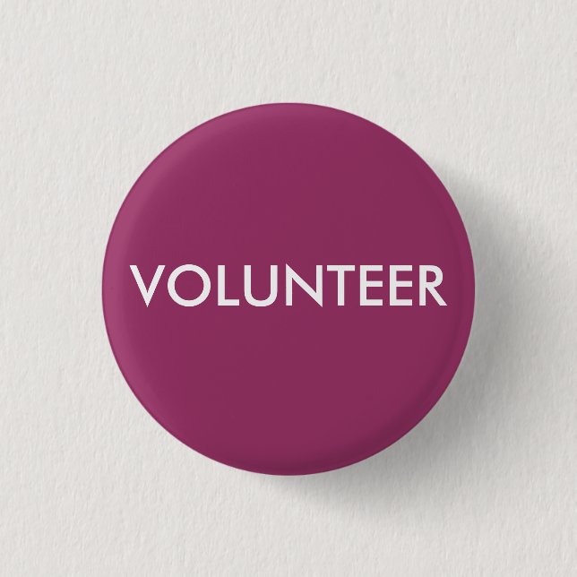 BADGE ROND 2,50 CM BÉNÉVOLE (Devant)