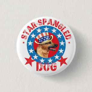 Badge Rond 2,50 Cm Berger patriotique allemand