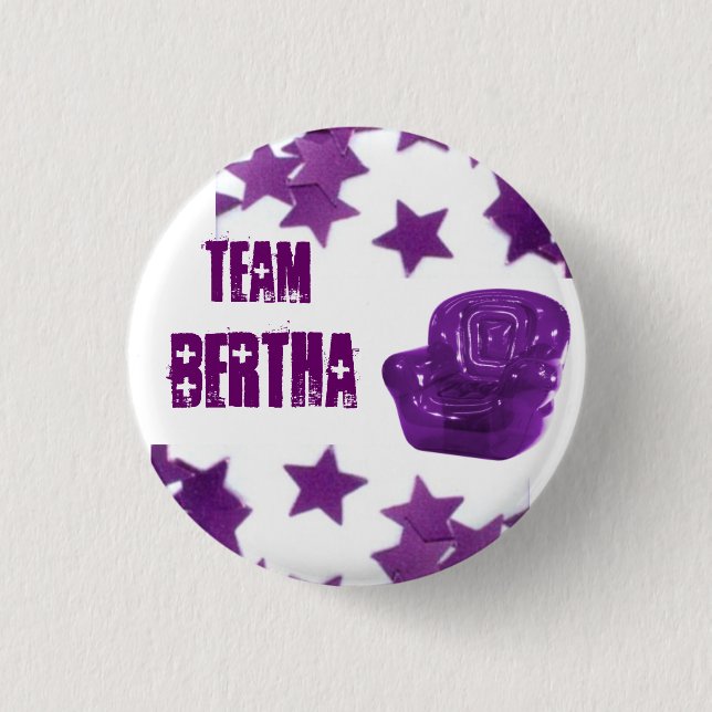 BADGE ROND 2,50 CM BERTHA D'ÉQUIPE (Devant)
