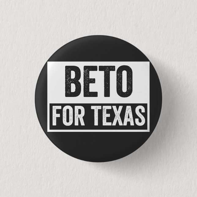 Badge Rond 2,50 Cm beto FOR TEXAS (Devant)