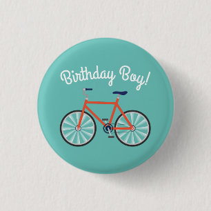 Badge Rond 2,50 Cm Bicyclettes Kids Bike Birthday Boy