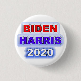 Badge Rond 2,50 Cm Biden Harris 2020