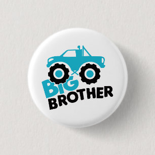 Badge Rond 2,50 Cm Big Brother Monster Truck