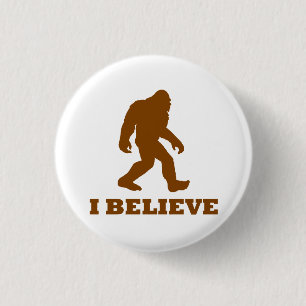 Badge Rond 2,50 Cm Bigfoot I croient